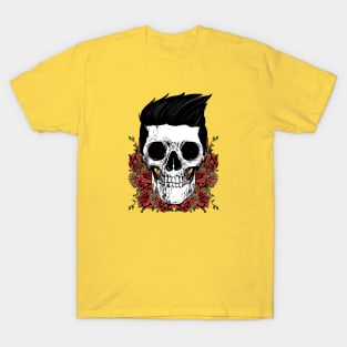 Skull Weekend Rockabilly & Roses T-Shirt